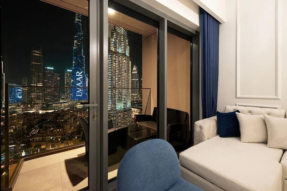 Lux Apartment With Full Burj View - 1 Min Dubai Mall