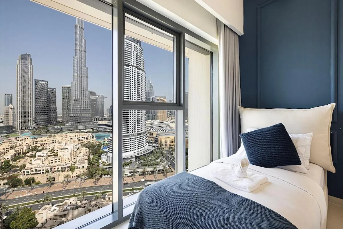 Lux Apartment With Full Burj View - 1 Min Dubai Mall