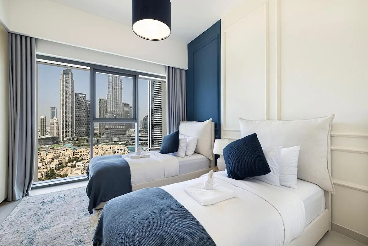 Lux Apartment With Full Burj View - 1 Min Dubai Mall