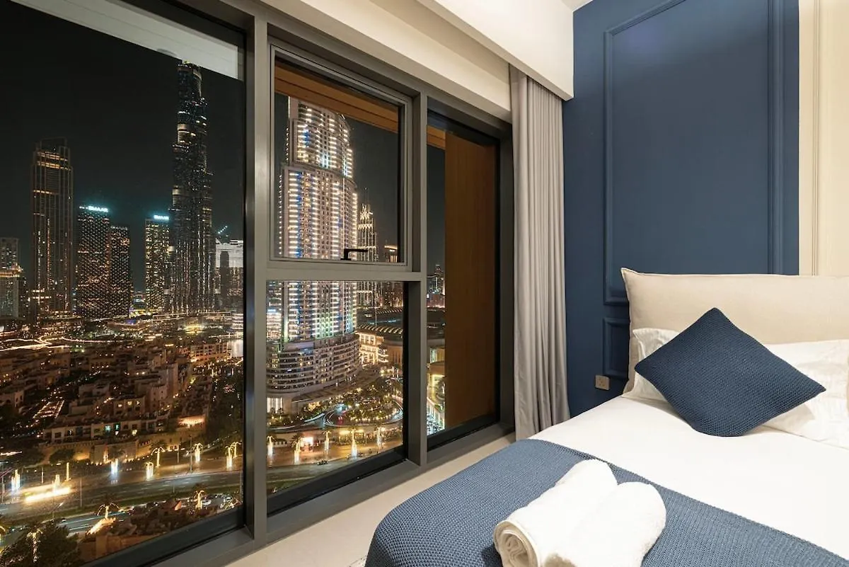 Lux Apartment With Full Burj View - 1 Min Dubai Mall 0*,