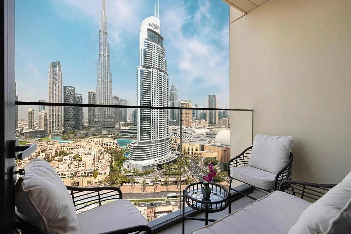 Lux Apartment With Full Burj View - 1 Min Dubai Mall
